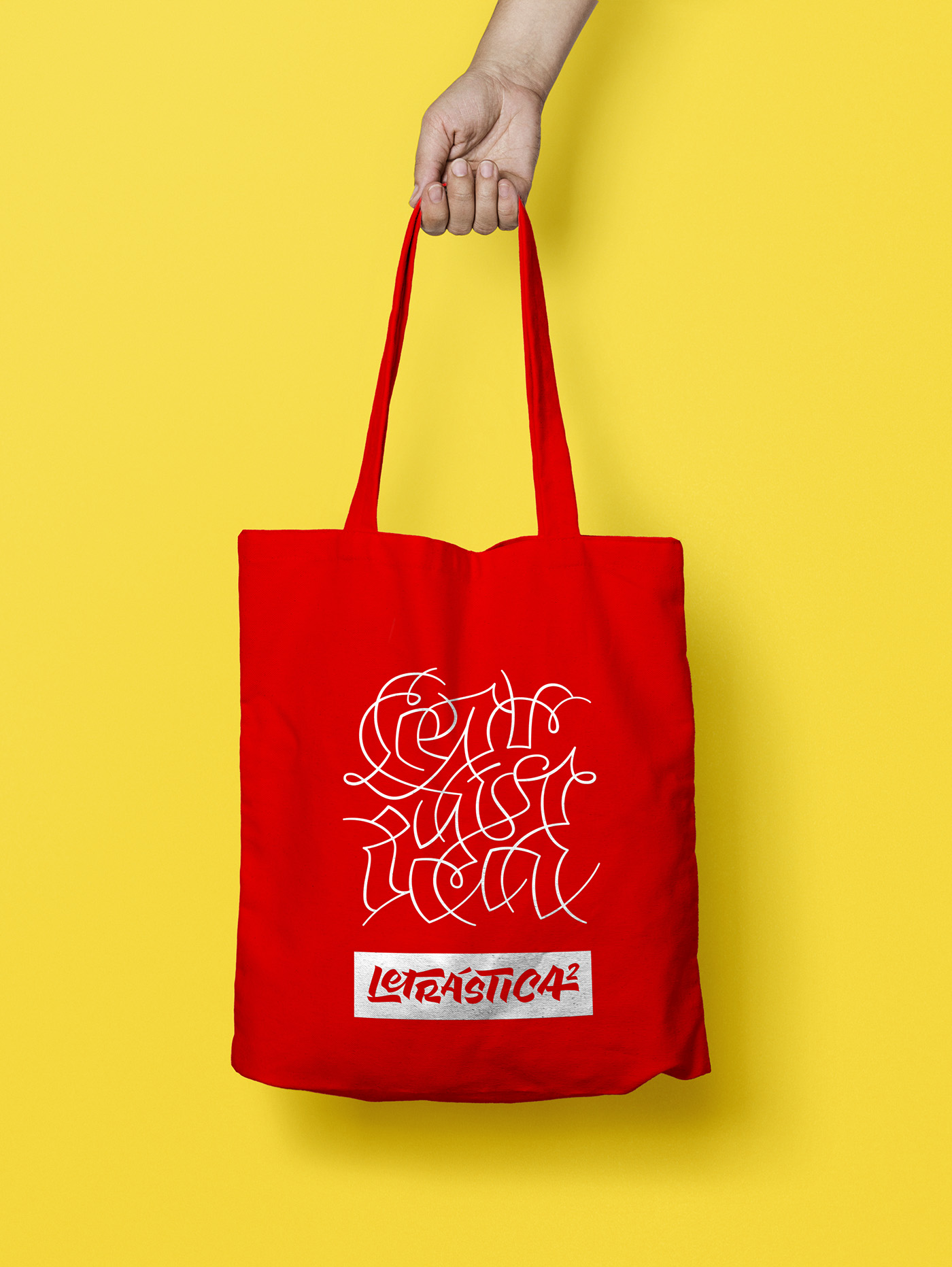 Letrastica tote bag